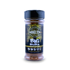 Mike P's Big Moma premium dry rub seasoning bottle