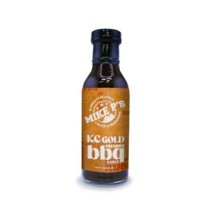 Mike P's Kansas City Gold BBQ Sauce bottle