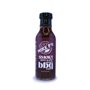 Mike P's Smoky Sweet & Spicy BBQ Sauce bottle